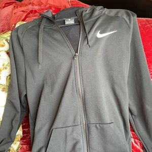 Mens Nike zip sweatshirt L